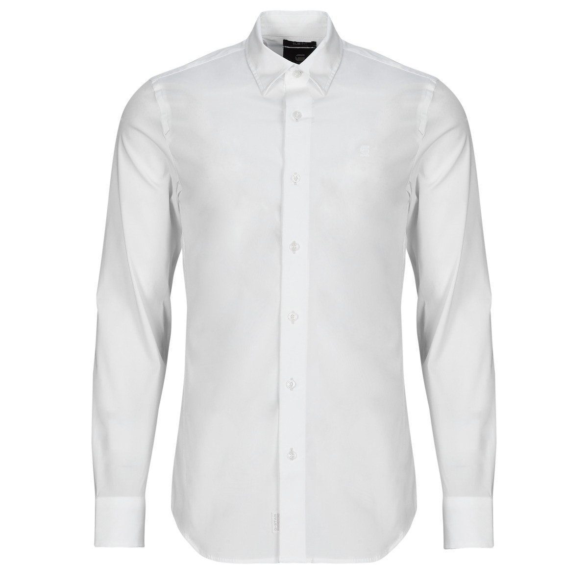 G-Star Raw  UNIFORM SLIM SHIRT L\S  Bílá