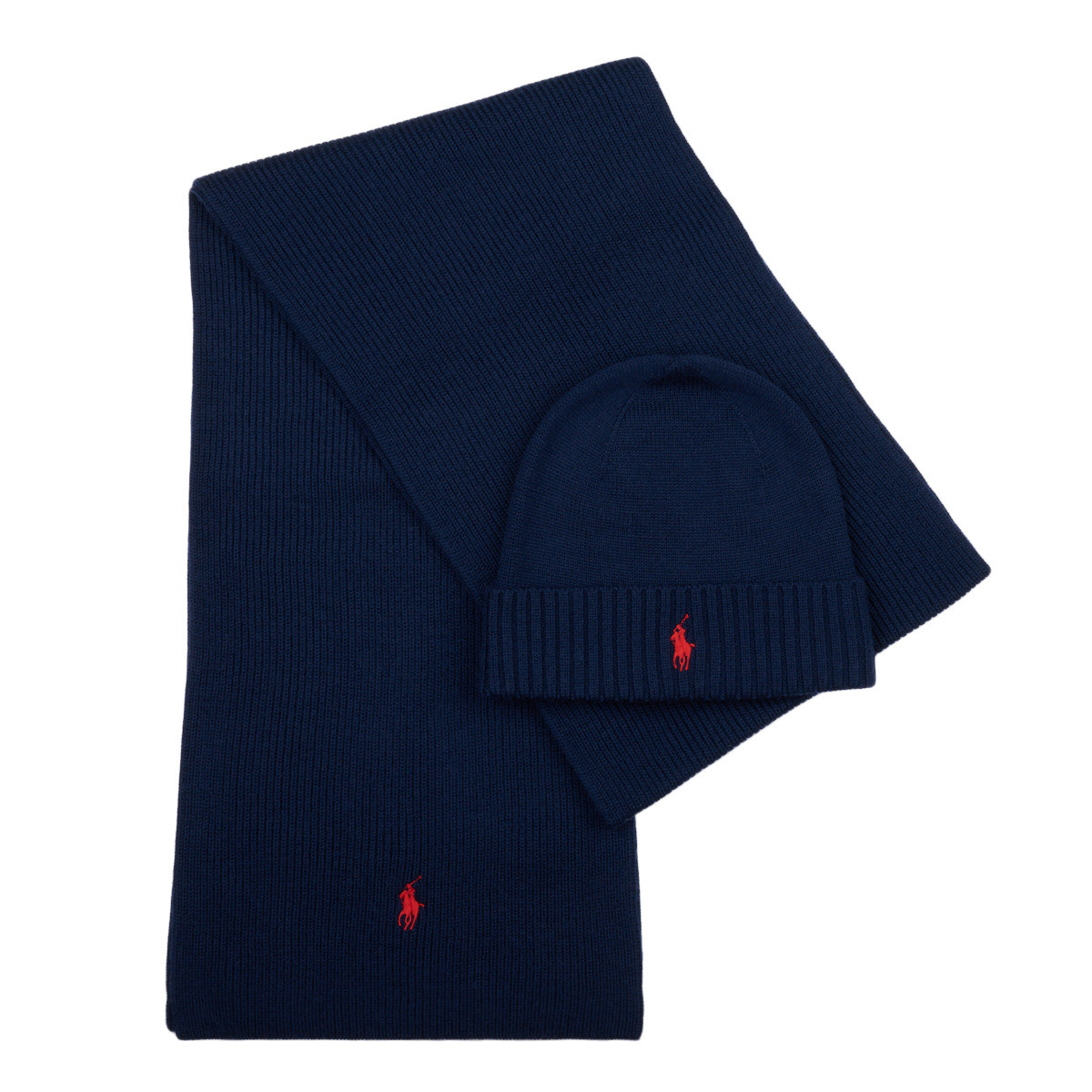 Polo Ralph Lauren  HATSCARFGBOX-COLD WEATHER-HAT  Tmavě modrá
