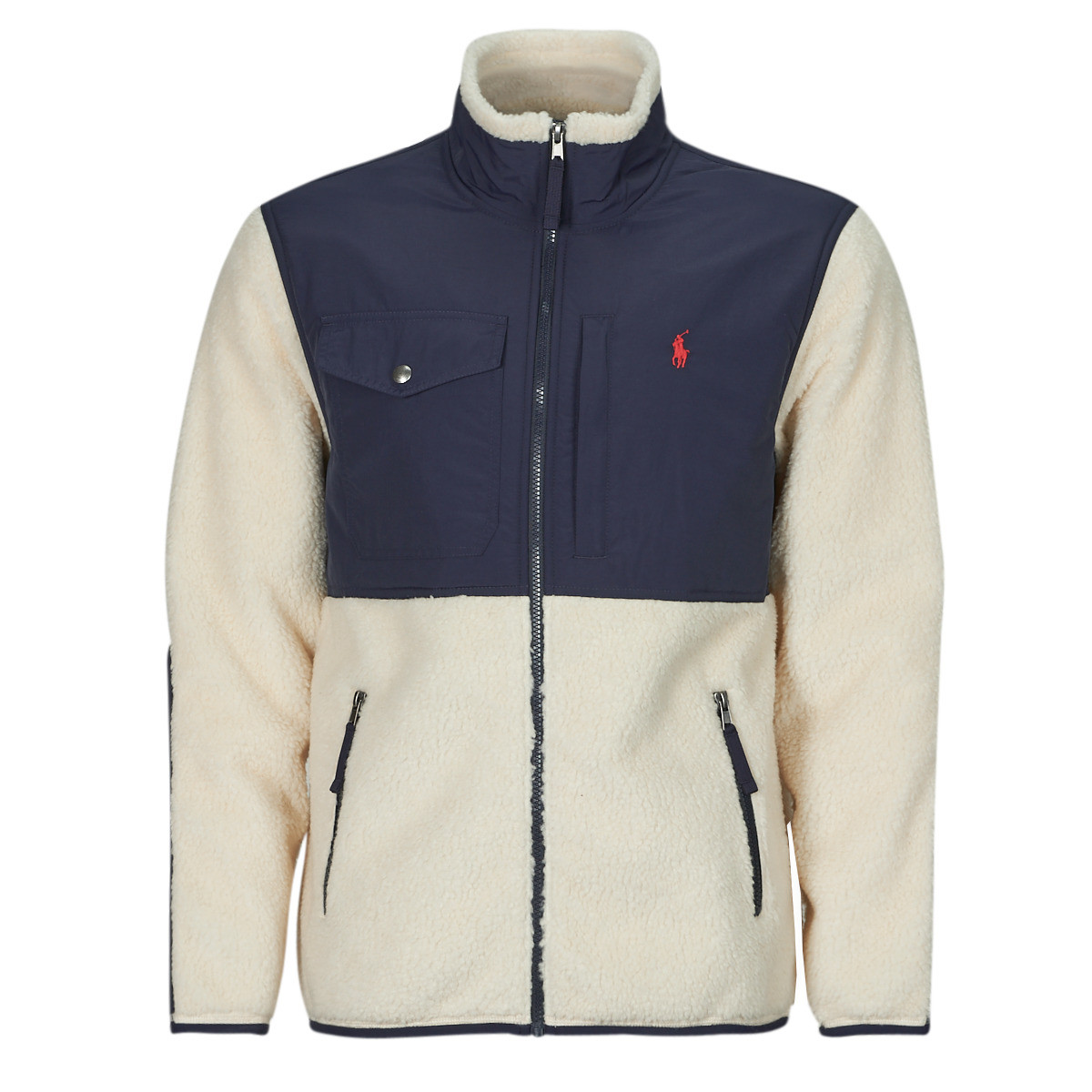 Polo Ralph Lauren  POLAIRE SHERPA ZIPPEE  Béžová