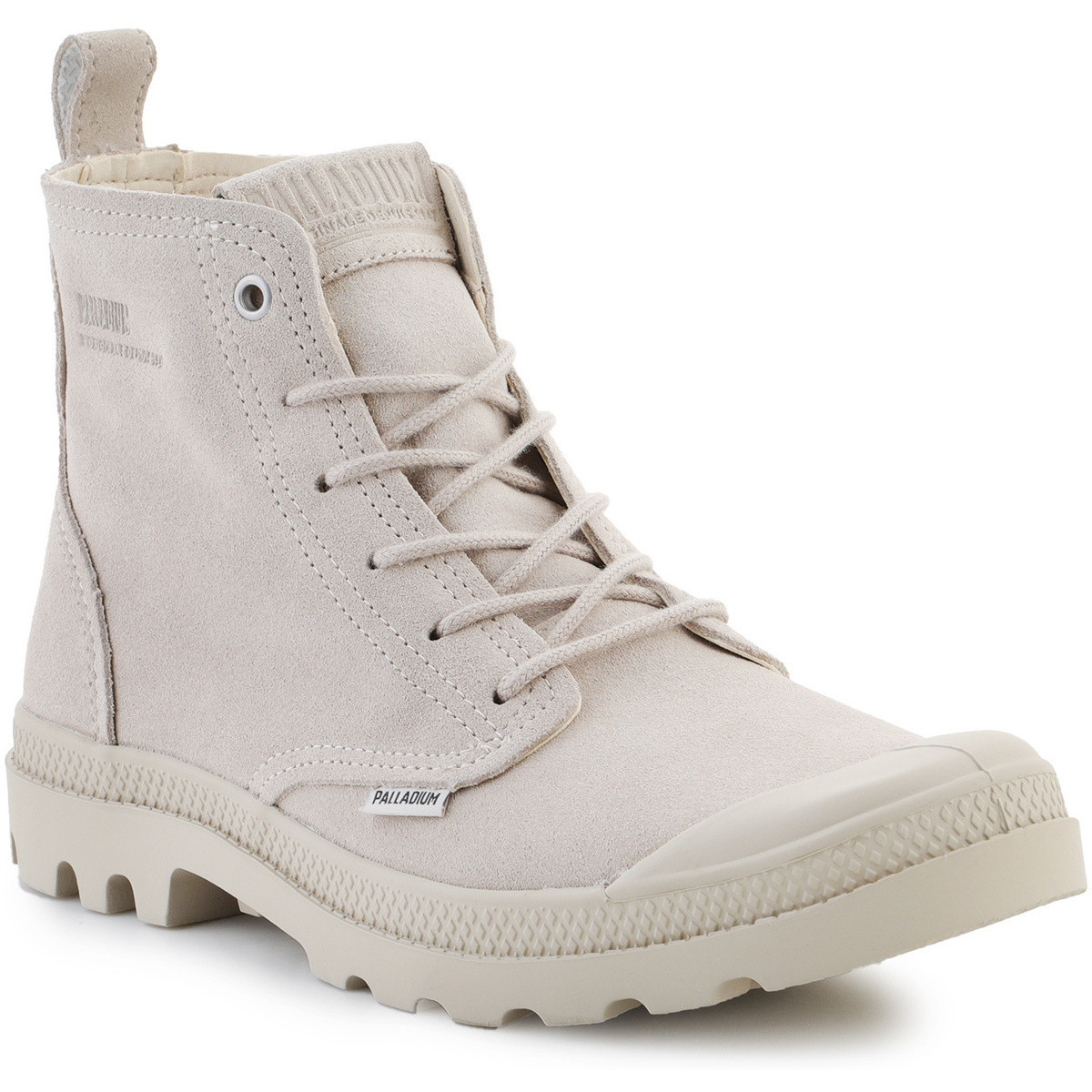 Palladium  Pampa Hi Skin 74379-155-M White Cap Gray  Bílá