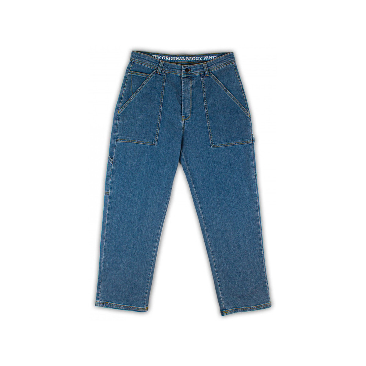 Homeboy  X-tra work pants denim  Modrá