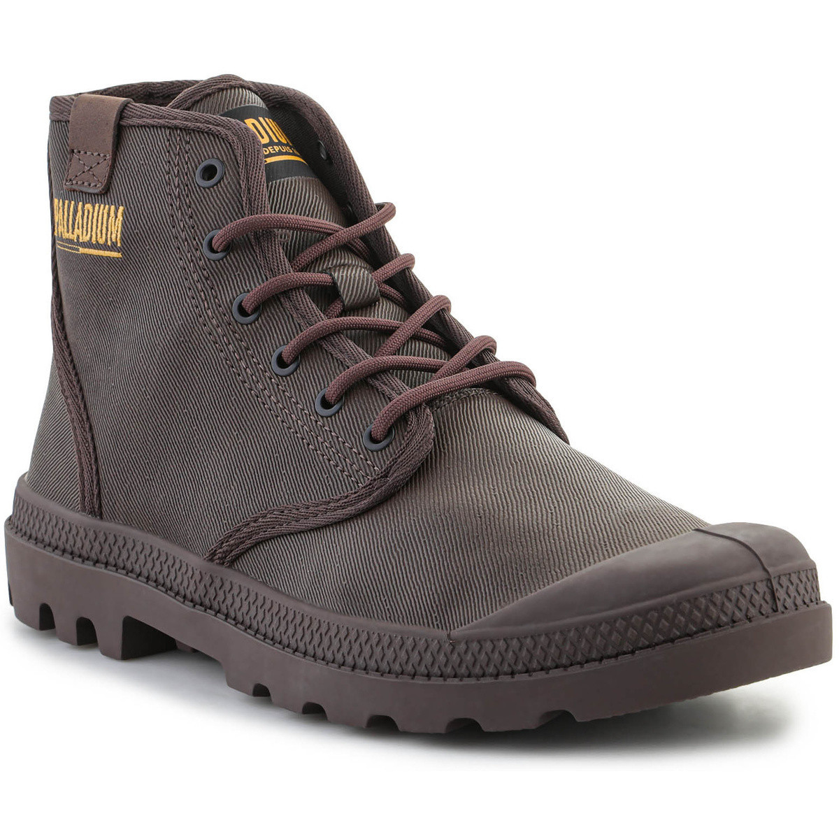 Palladium  PAMPA HI COATED 74375-249-M Dark Cocoa  Hnědá