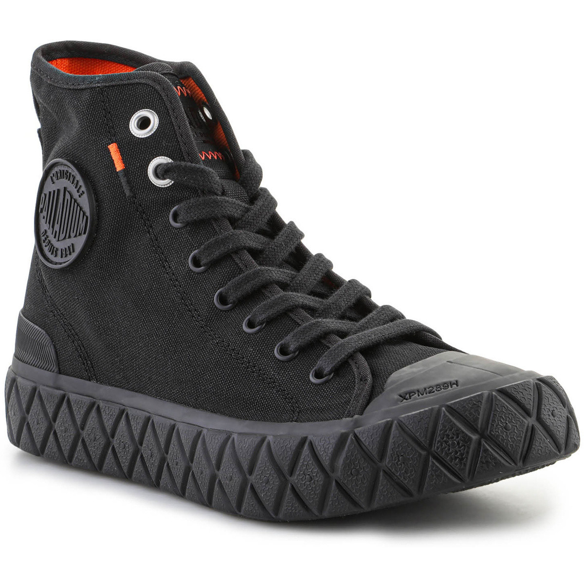 Palladium  Palla Ace Cvs Mid 77015-001-M BLACK/BLACK  Černá