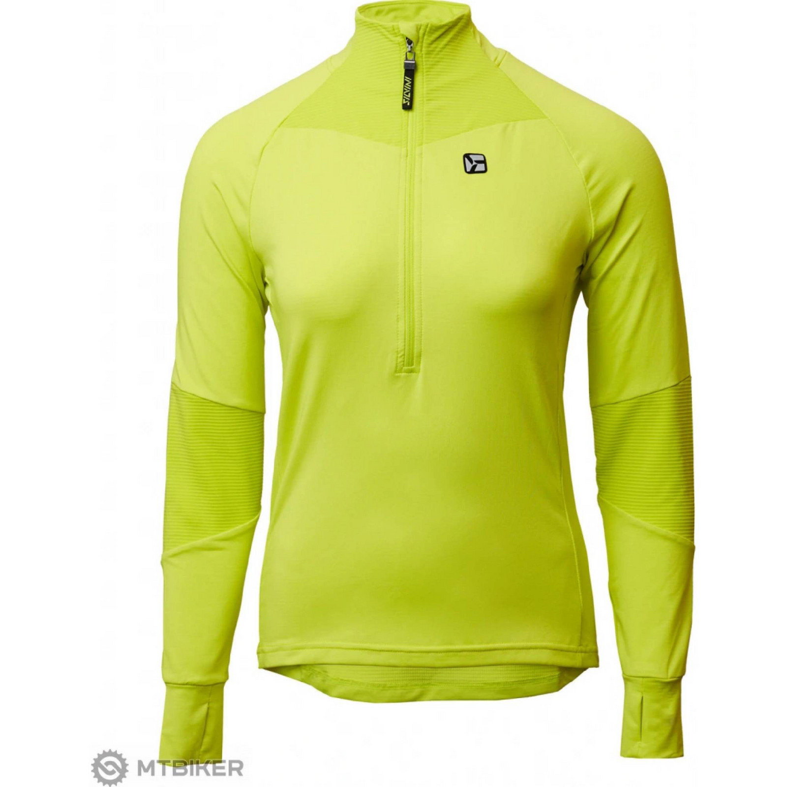 Cyklistická funkční mikina dámská Silvini Latera - lime vel. XXL