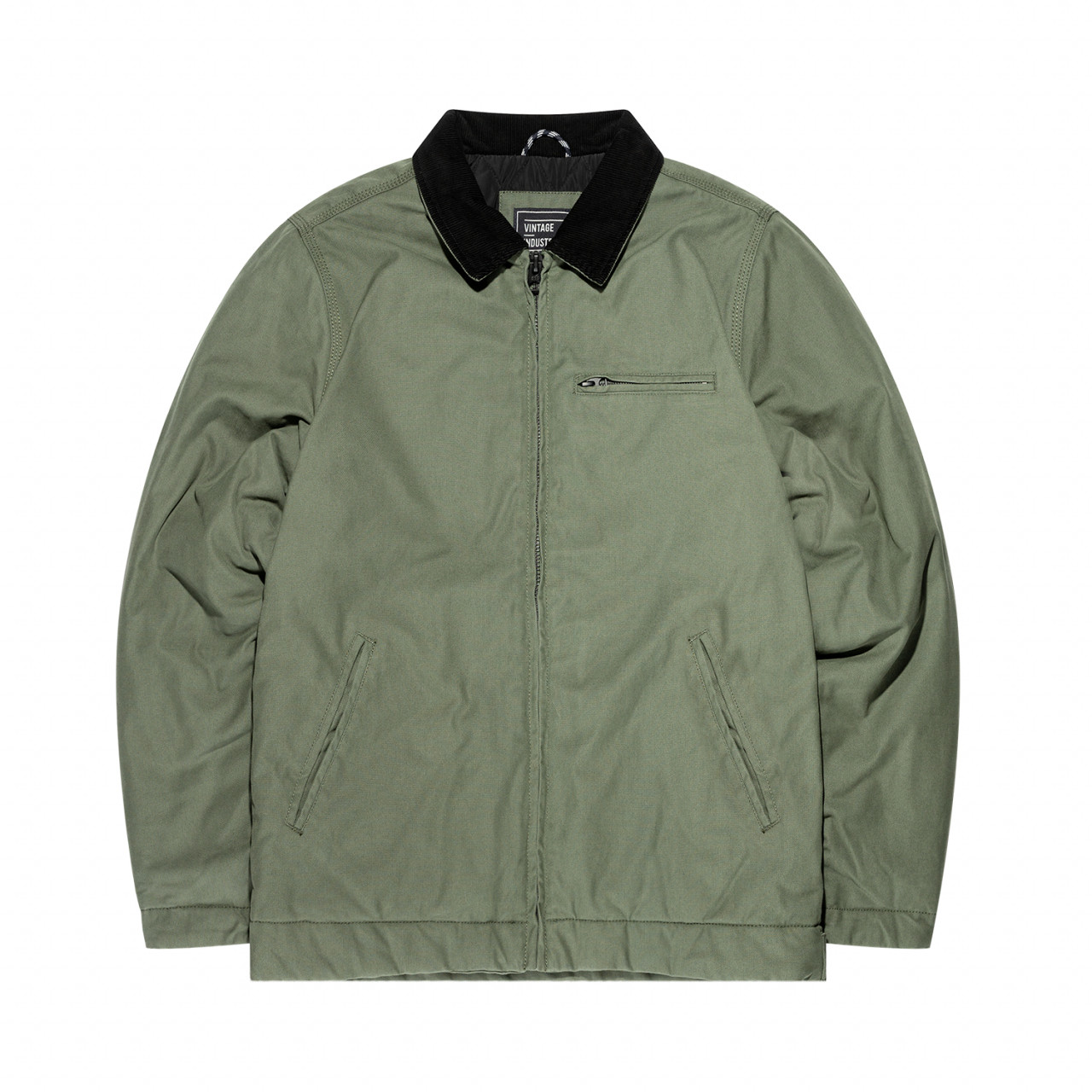 Bunda Vintage Industries Osker - olivová, 3XL