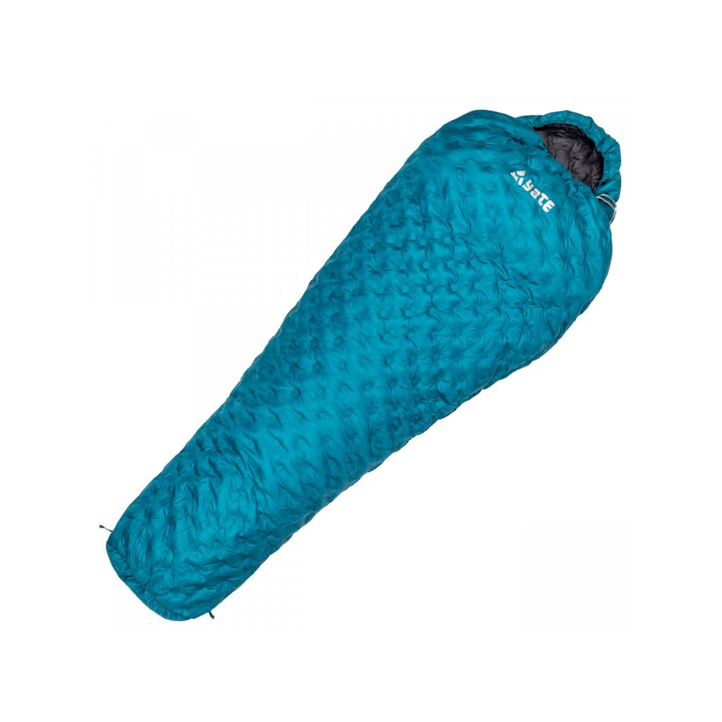 Spací pytel Yate Anaso 500 L levý s vakem - modrý-šedý
