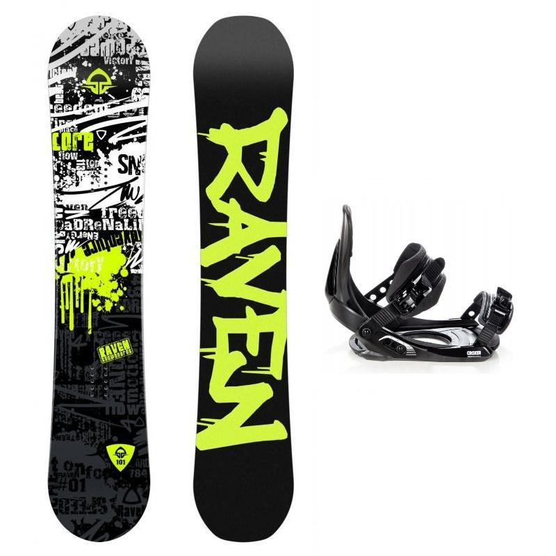 Raven Core Junior CAP dětský snowboard + Croxer MP180 snowboardové vázání