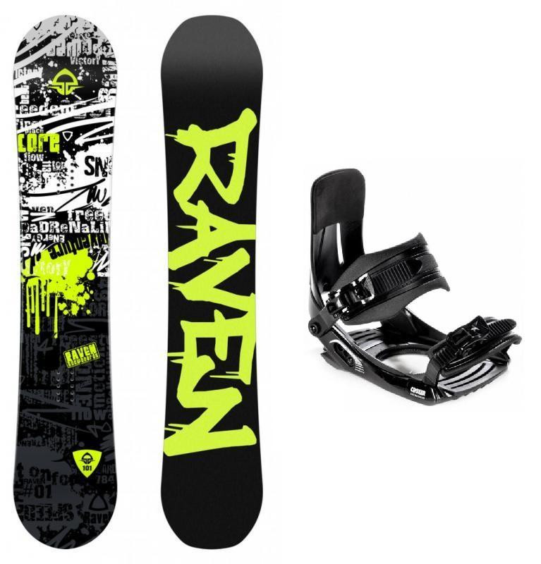 Raven Core Junior mini dětský snowboard + Croxer MP180 vázání