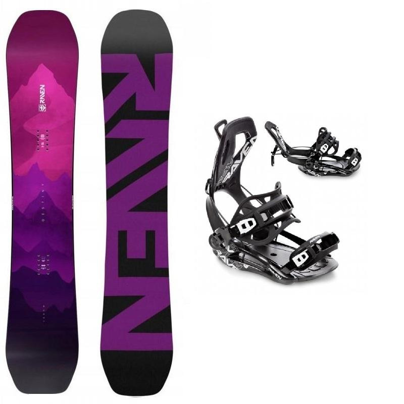 Raven Destiny dámský snowboard + Raven FT360 black vázání + sleva 500,- na příslušenství