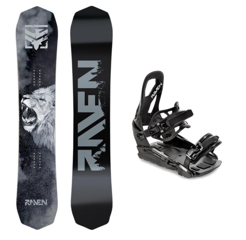 Raven Lion pánský snowboard + Raven S230 Black