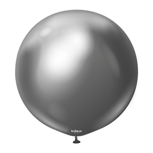 Balonek grafitový Kalisan Mirror Chrome Space Grey 45cm/18