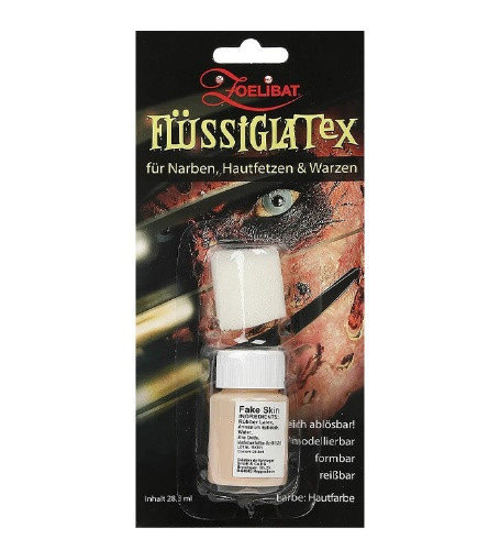 Tekutý latex s houbičkou 28 ml - Bílý