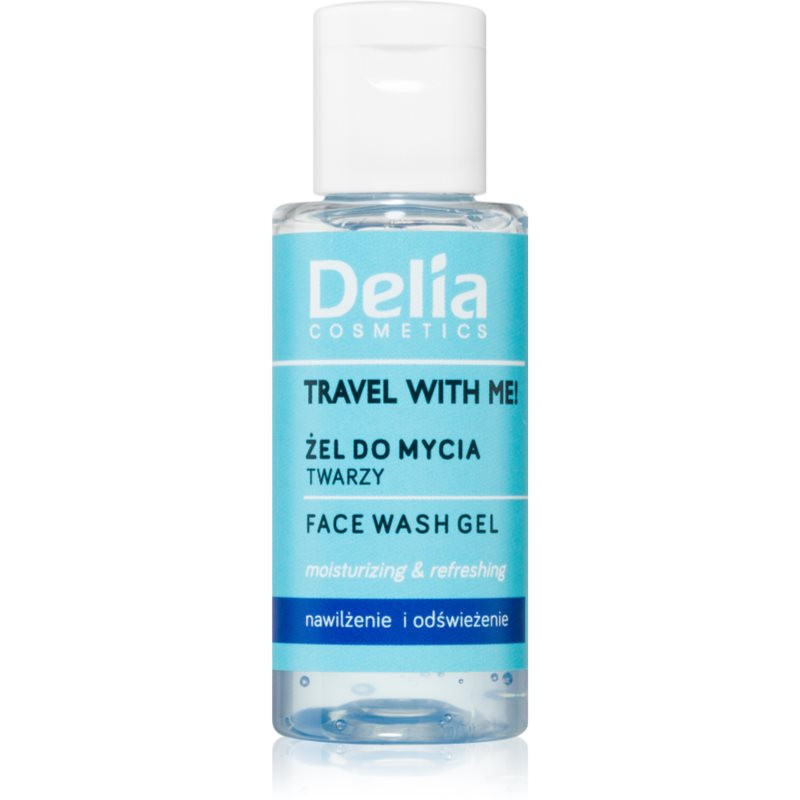 Delia Cosmetics Travel with me čisticí gel na obličej 50 ml