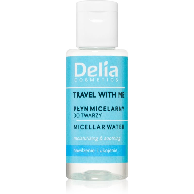 Delia Cosmetics Travel with me micelární voda 50 ml