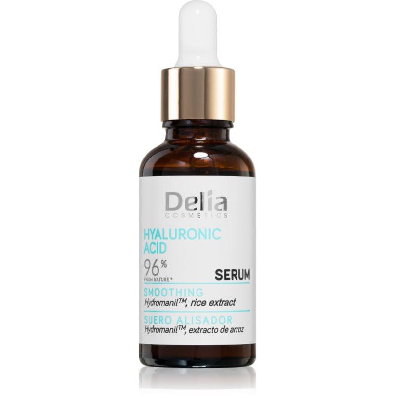 Delia Cosmetics Hyaluronic Acid vyhlazující sérum na obličej 30 ml