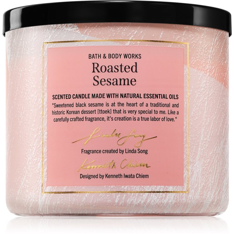 Bath & Body Works Roasted Sesame vonná svíčka 411 g