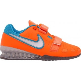 Nike Romaleos 2 Weightlifting Shoes - Orange / Blue 476927-814