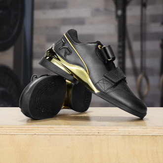 TYR Vzpěračské boty Force-1 Elite Carbon Lifter - černo zlaté T1EC-008