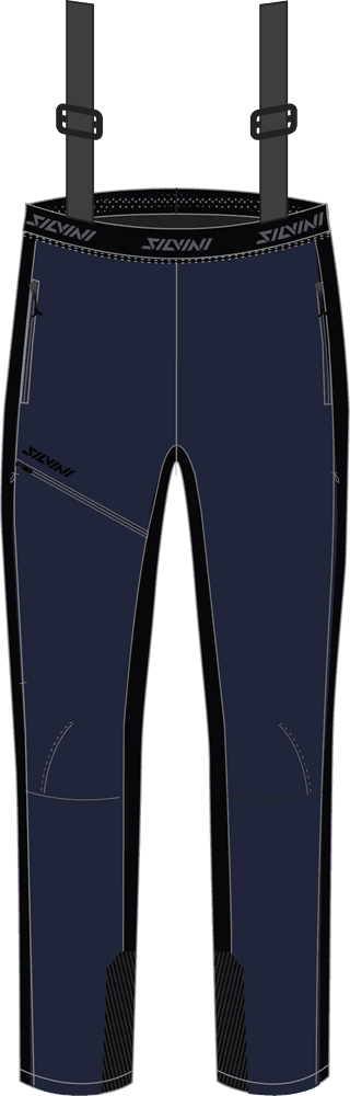 pánské kalhoty Alzaro, navy-black - S