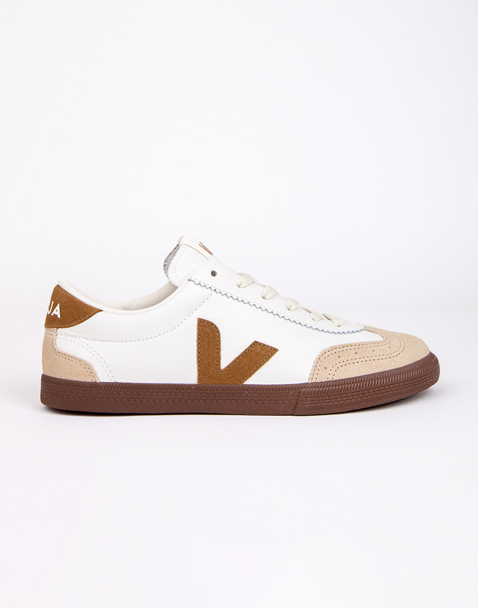 Veja Volley O.T. Leather WHITE_TENT_BARK 37