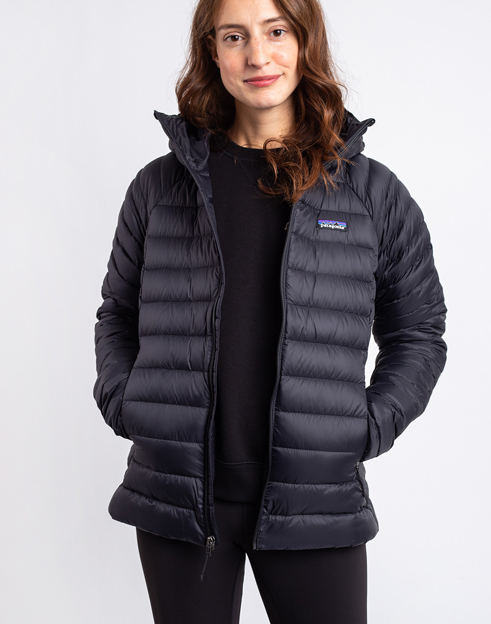 Patagonia W's Down Sweater Hoody Black S