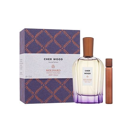 Molinard La Collection Privée Cher Wood : EDP 90 ml + deodorant roll-on 7,5 ml unisex