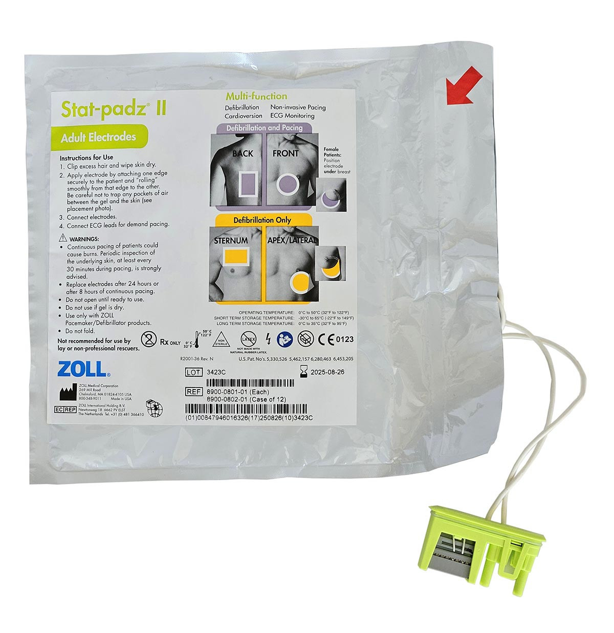 ZOLL Medical Corporation ELEKTRODY ZOLL Stat-padz II
