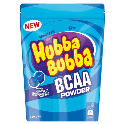 Hubba Bubba BCAA Powder 320 g blue raspberry