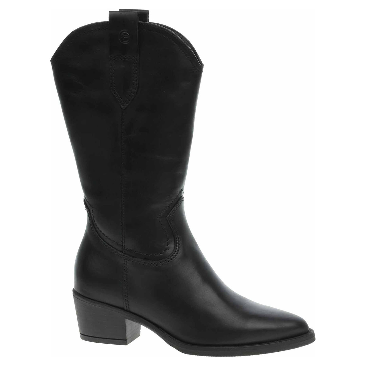 Ecco Dámské kozačky Tamaris 1-25701-41 black leather 22401263