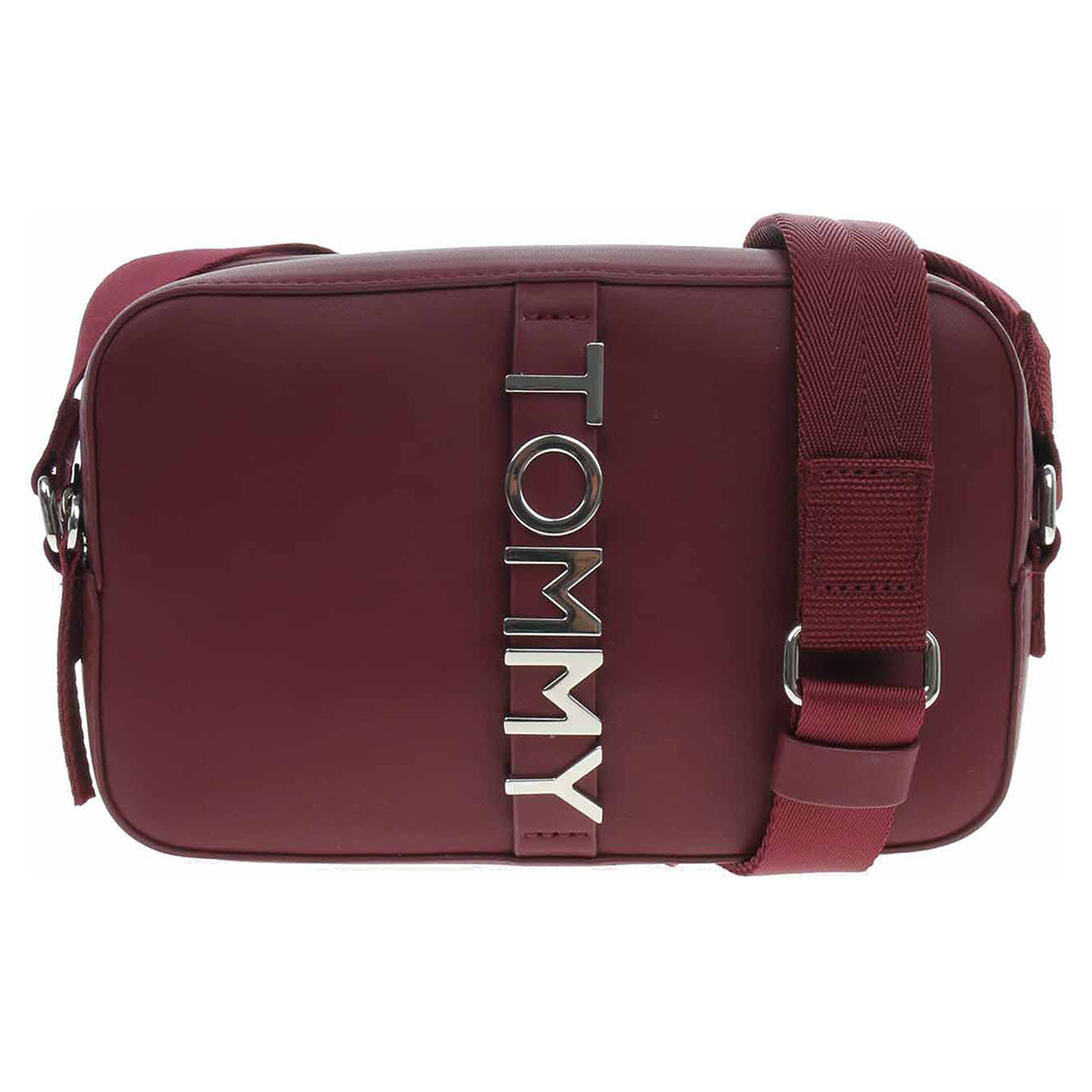 Ecco Tommy Hilfiger dámská kabelka AW0AW16511 VLP Deep Rouge 11892265