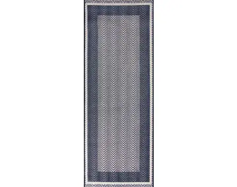Koberec Lineo (Victory) 67x180 cm, modrý