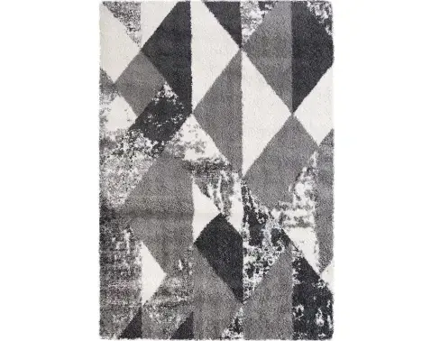 Koberec Domino 160x230 cm, šedý