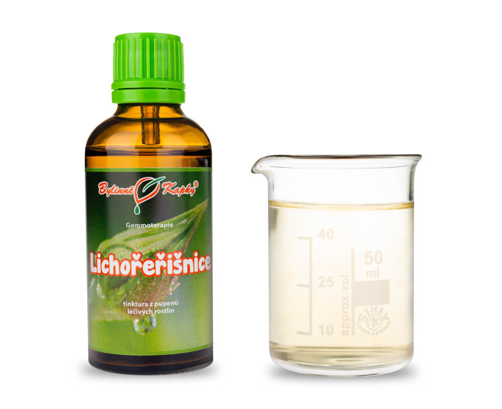 Lichořeřišnice pupeny - Bylinné kapky - gemmoterapie (tinktura z pupenů) 50 ml