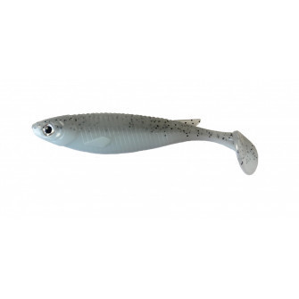 Sellior gumová nástraha Real Shad White Silver10 cm / 5 ks