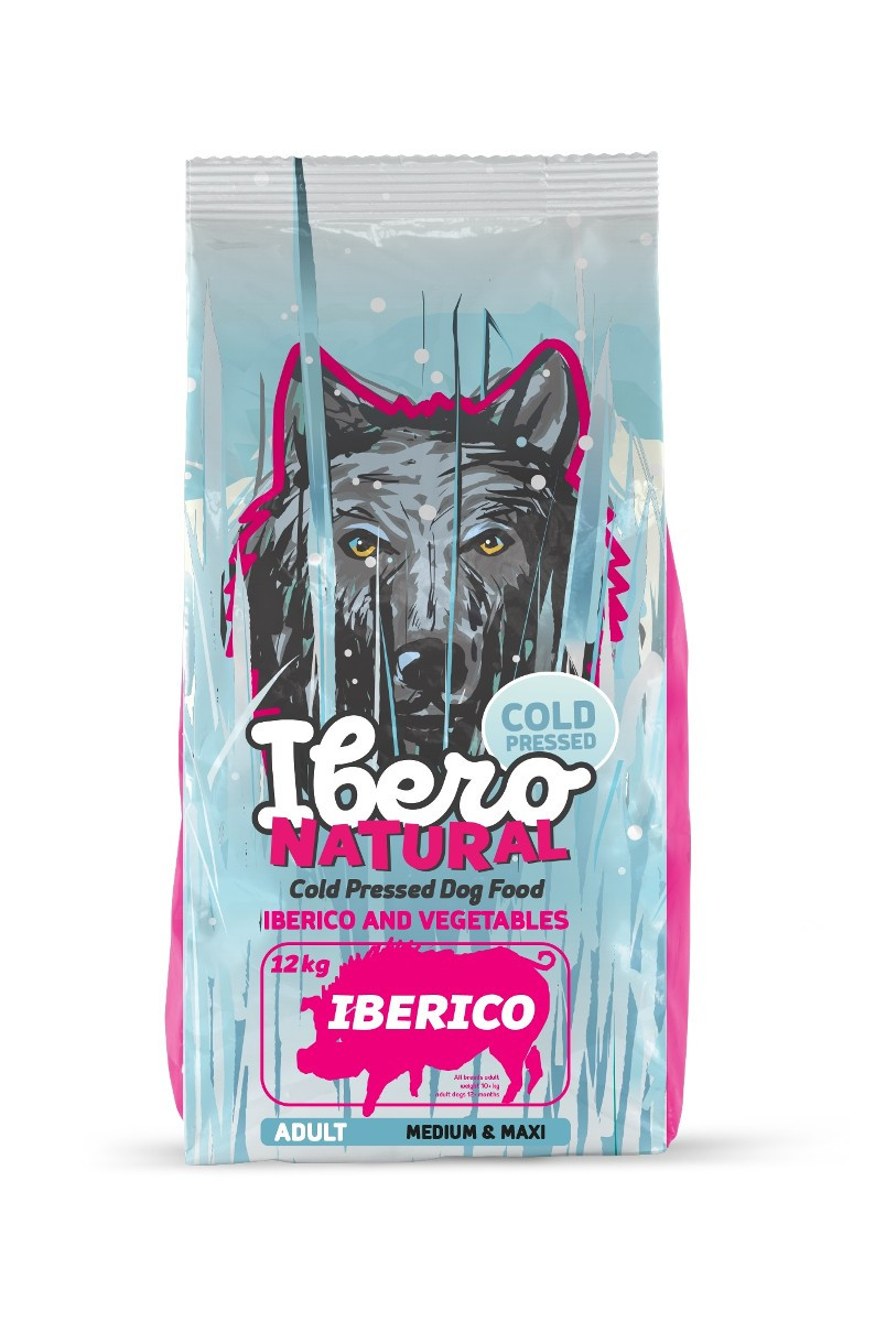 Ibero Cold Pressed Adult Medium/Large Iberico - 12kg