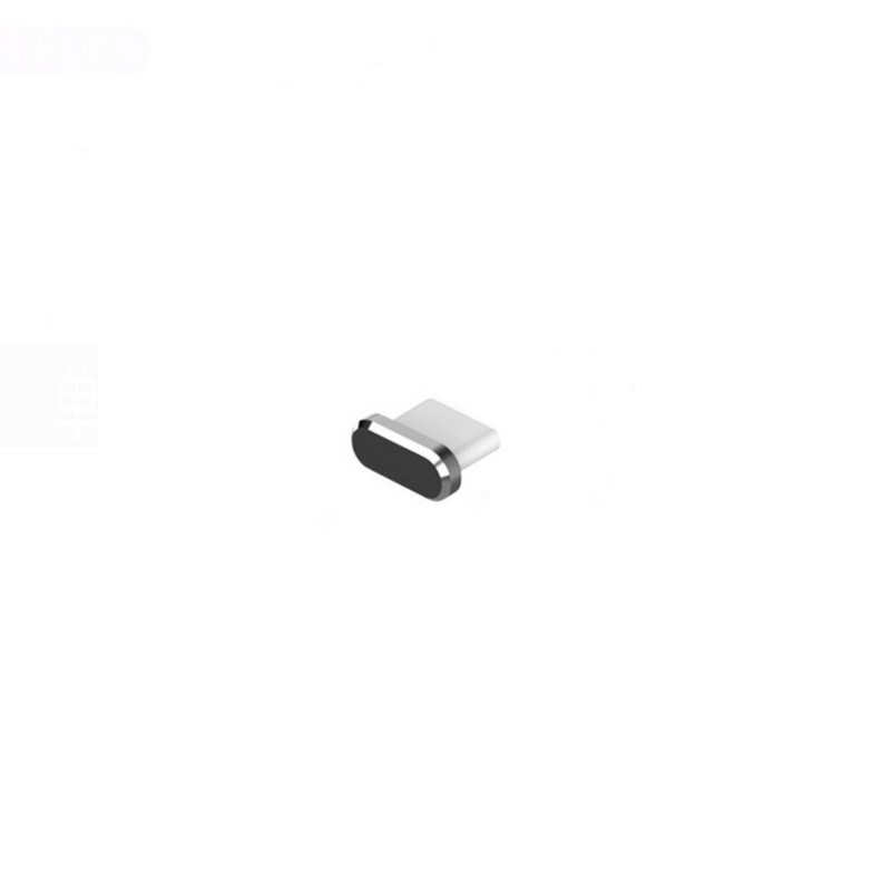 Kryt Samsung, Xiaomi, Motorola, iPhone 15, 16 záslepka konektoru USB-C Aluminium černá