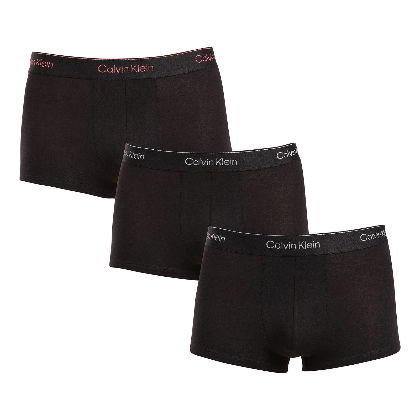 3PACK pánské boxerky Calvin Klein černé (NB4076A-Q6A) S, trenky / trenýrky