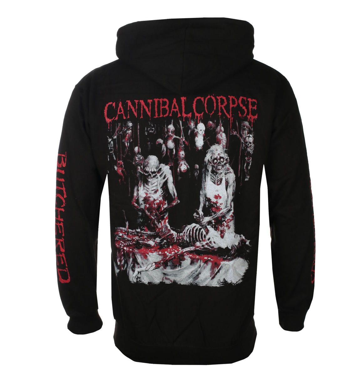 mikina s kapucí pánské Cannibal Corpse - BUTCHERED AT BIRTH - PLASTIC HEAD - PH11724HSWZ S