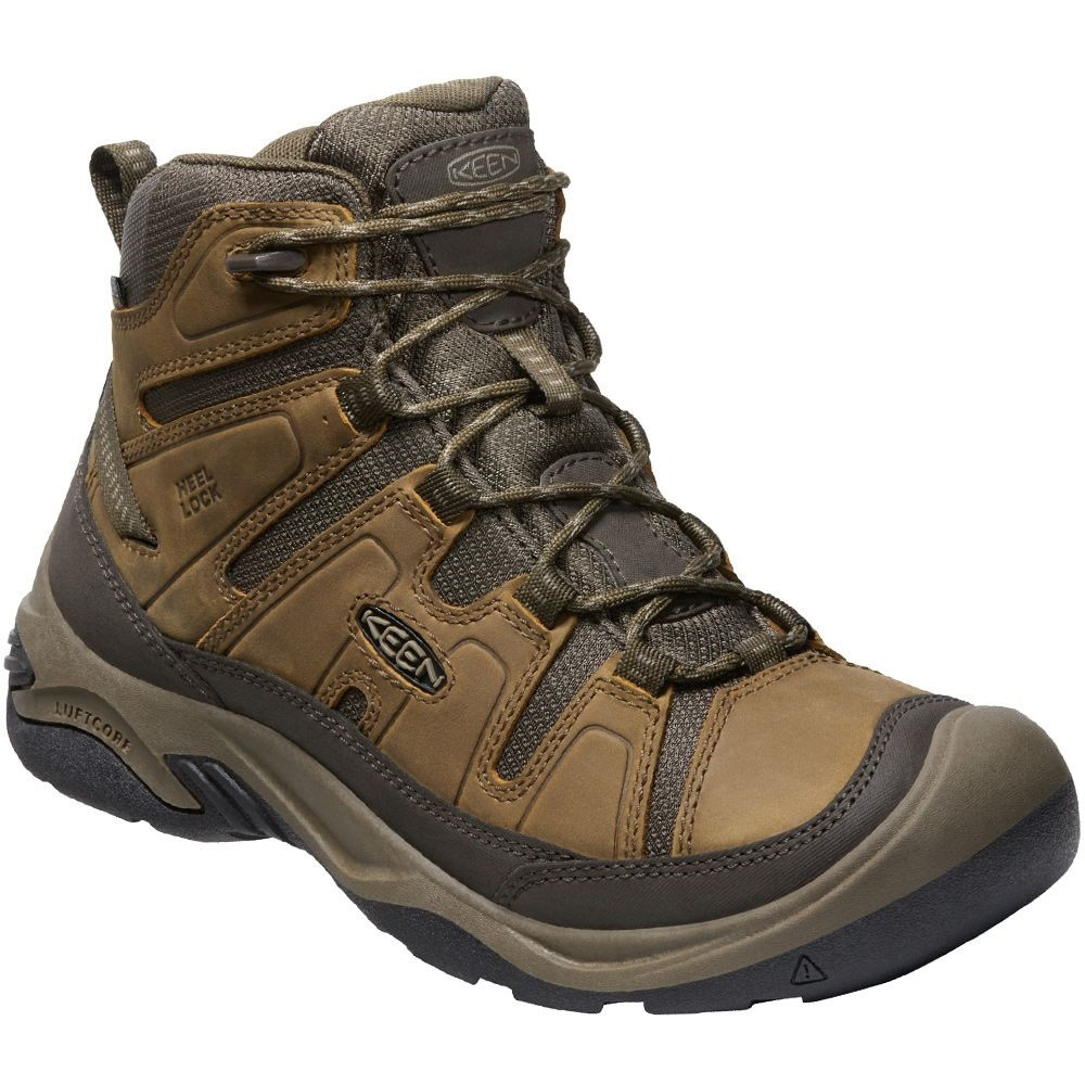 Keen CIRCADIA MID WP WIDE MEN bison/brindle Velikost: 42