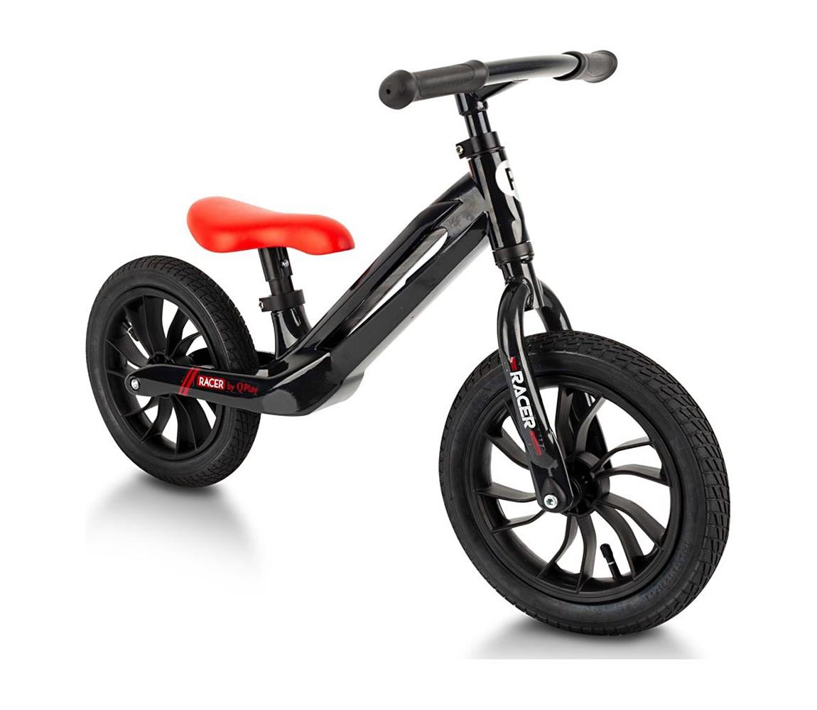 QPlay QPlay - Odrážedlo RACER AIR černá/červená