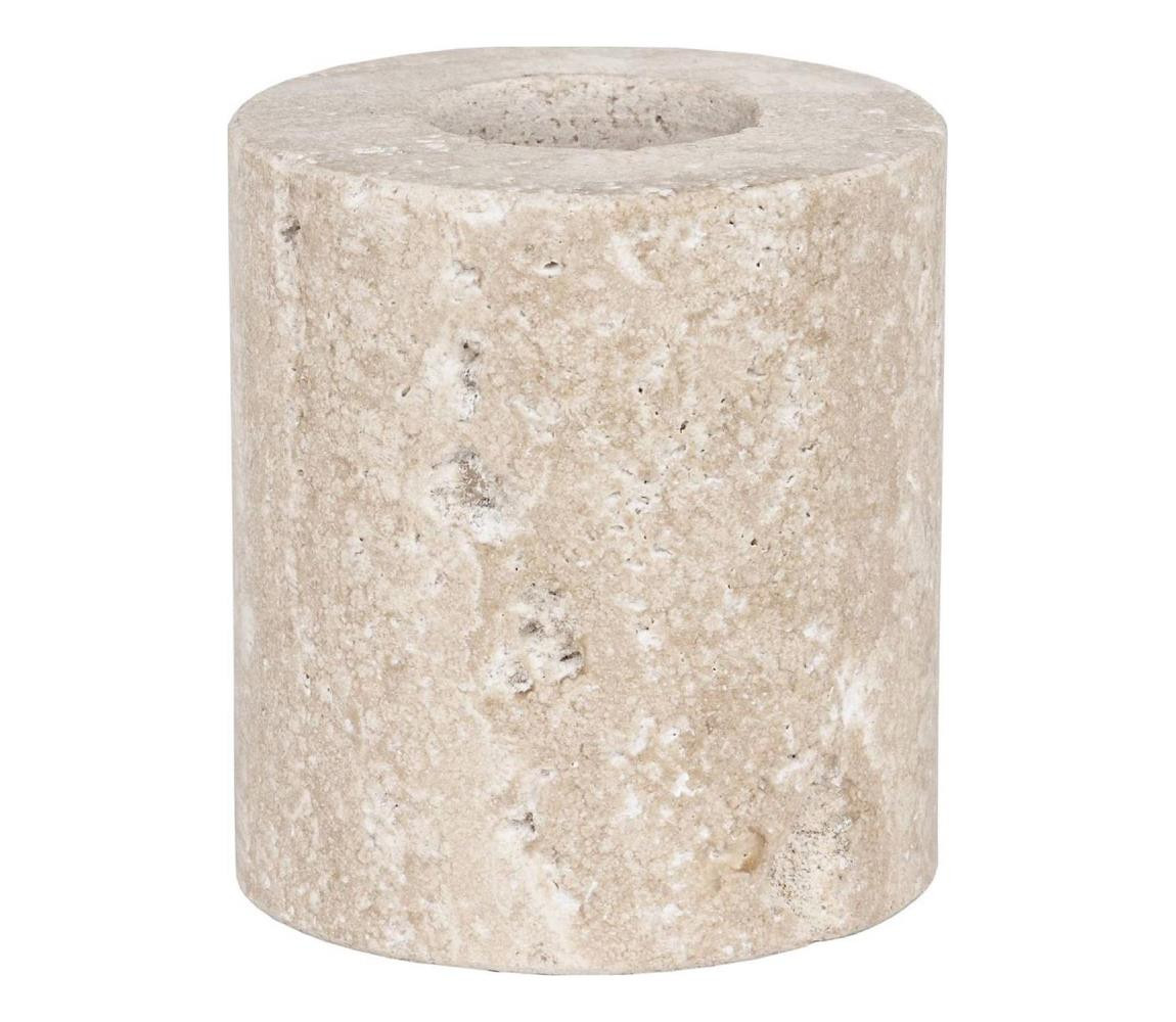 Eglo Eglo 422316 - Svícen MAROMANDIA 5x5 cm mramor/béžová