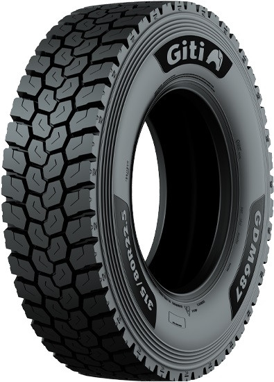 GITI 315/80 R 22.5 156/150K GDM687 TL 3PMSF