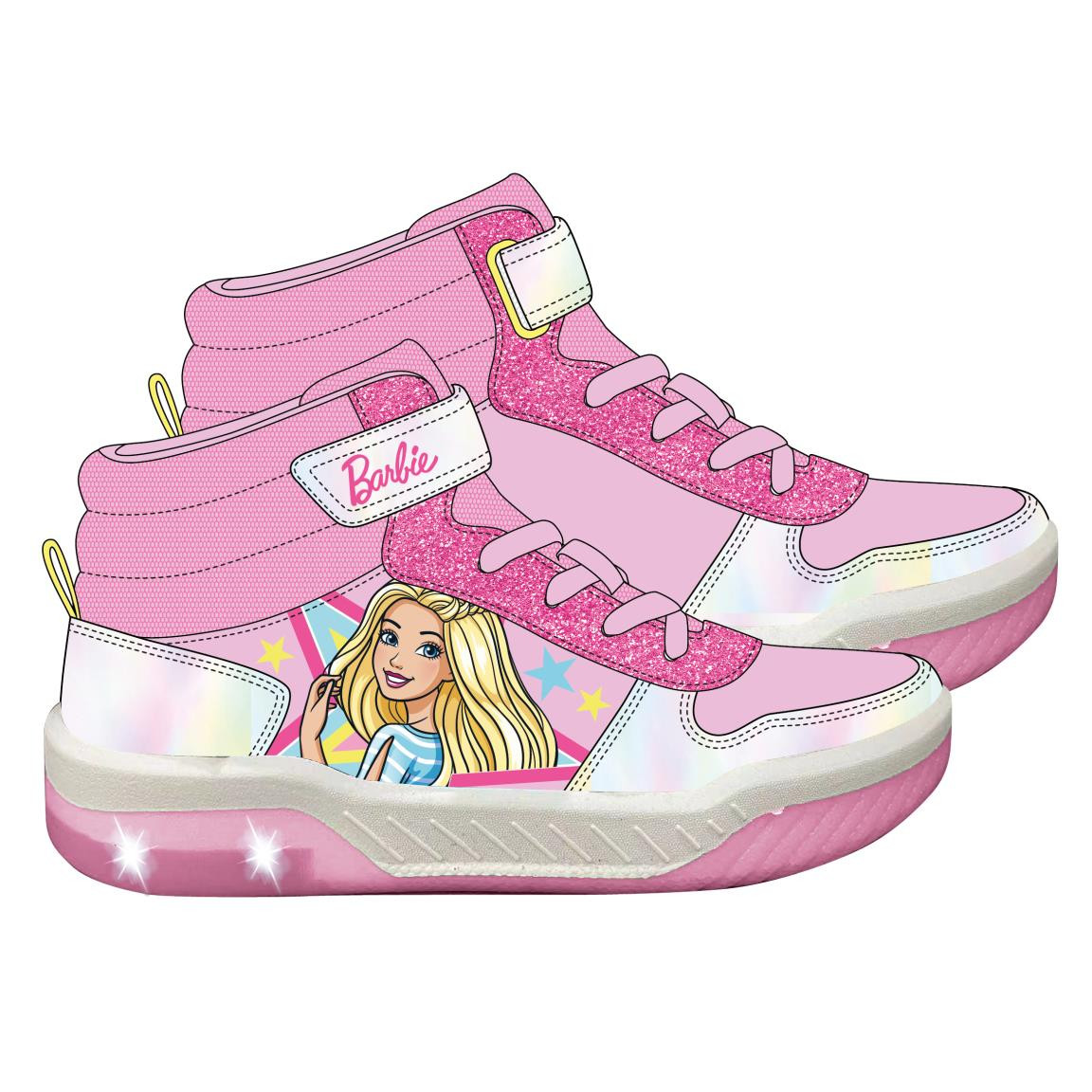 SPORTY SHOES PVC SOLE WITH LIGHTS BARBIE