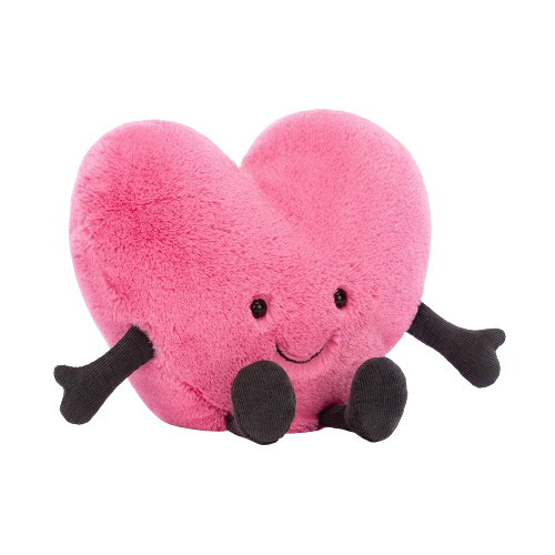 Jellycat Srdce růžové velké