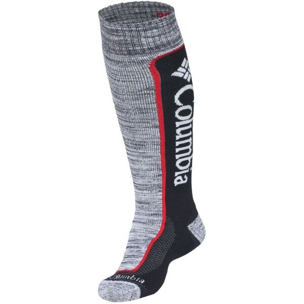 Columbia SKI SOCKS THERMOLITE Lyžařské ponožky, šedá, velikost