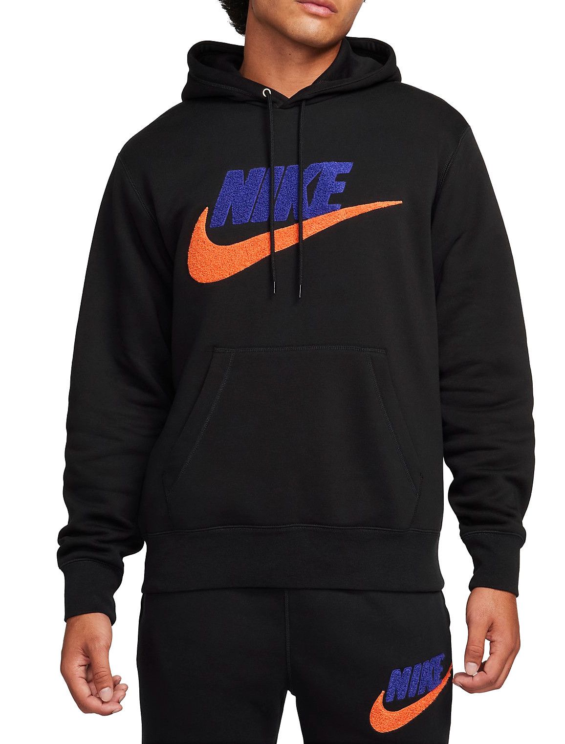 Mikina s kapucí Nike M NK CLUB BB PO CHNL FTRA
