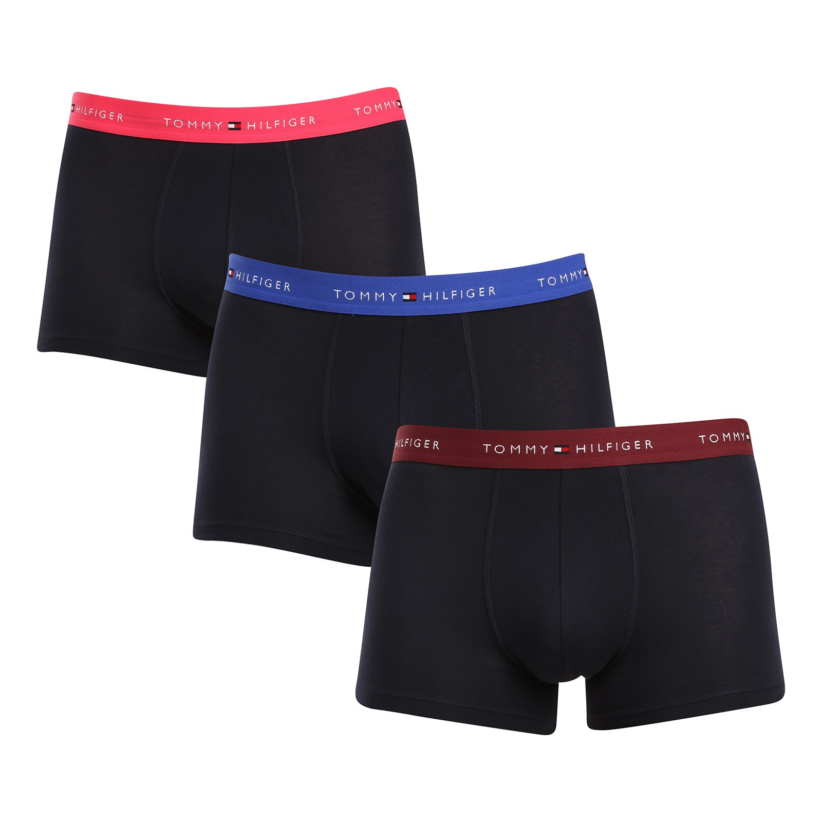 3PACK pánské boxerky Tommy Hilfiger tmavě modré (UM0UM02763 0VU) M, trenky / trenýrky