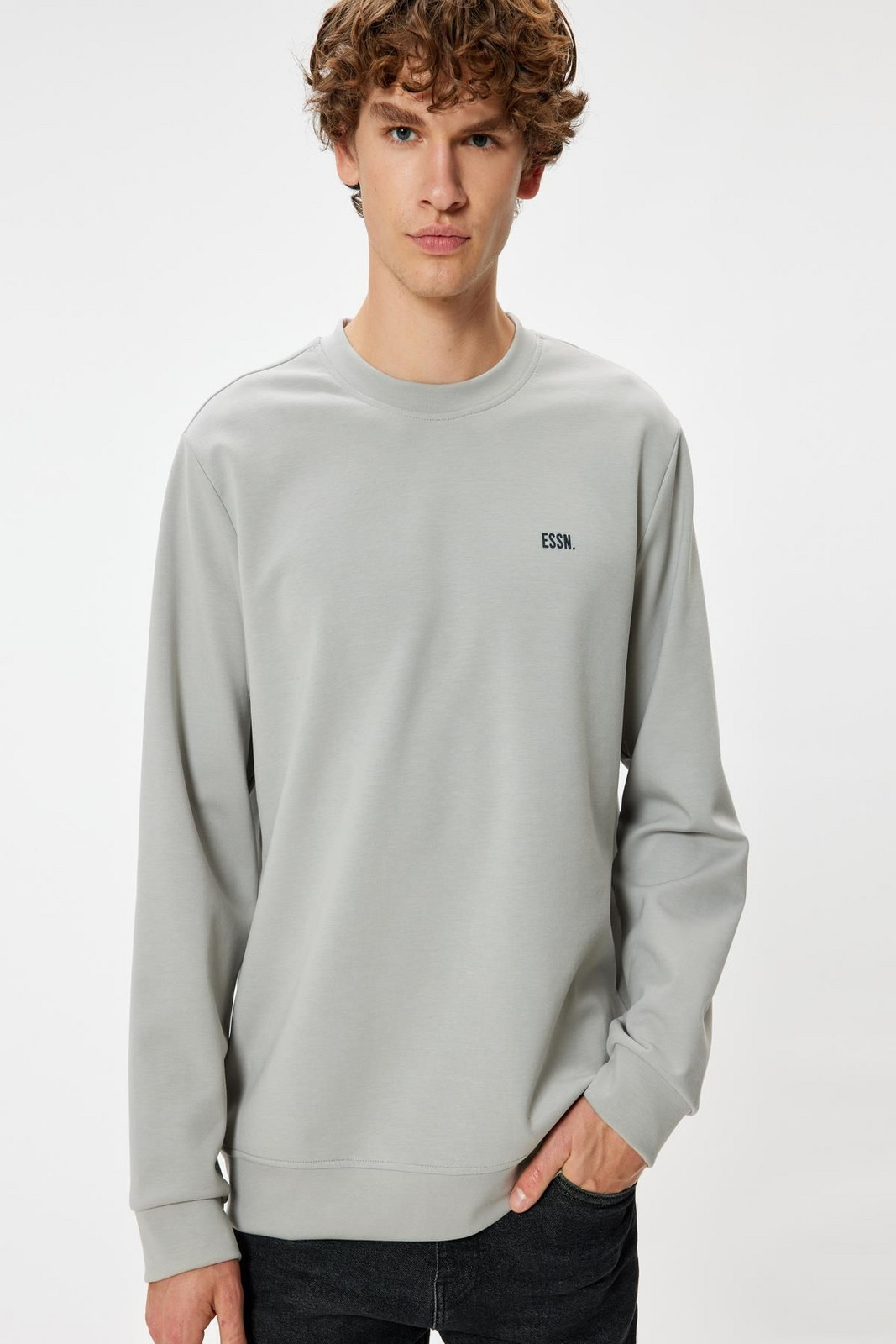 Koton Gray Men's Adult Sweatshirt