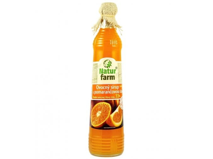 Natur Farm NaturFarm Sirup pomeranč min. 33% 0,7 l