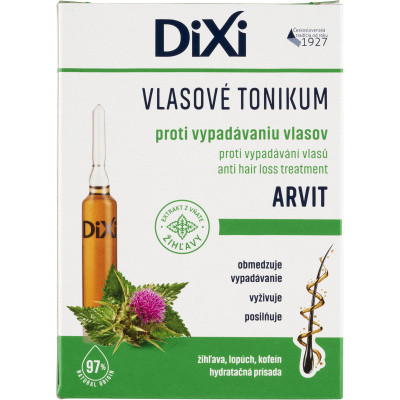 Dixi Arvit vlasové tonikum proti vypadávání vlasů, 7× 10 ml